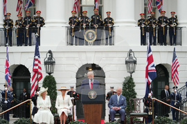US Britain Royal Visit Trump
