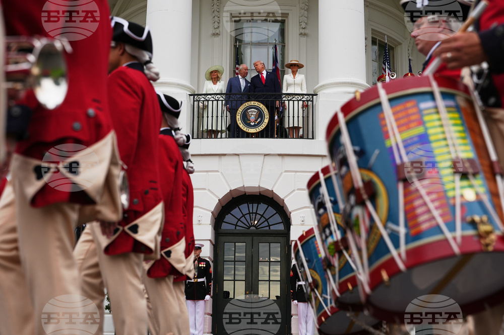 APTOPIX US Britain Royal Visit Trump