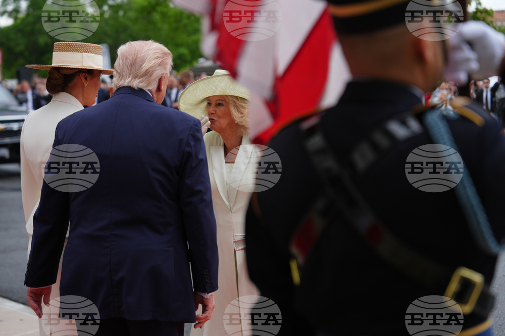 APTOPIX US Britain Royal Visit Trump
