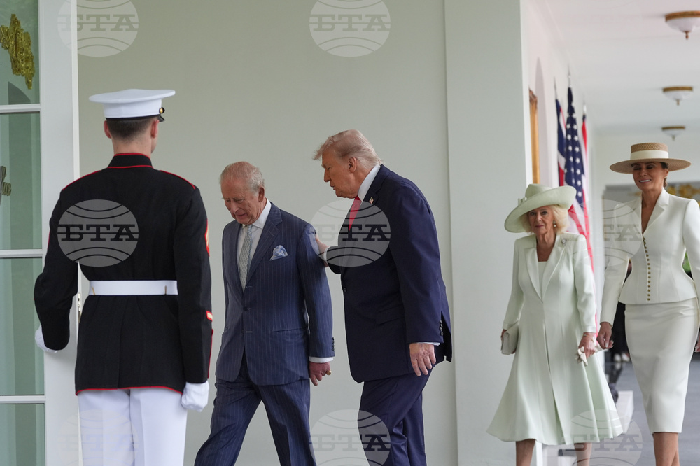 US Britain Royal Visit Trump