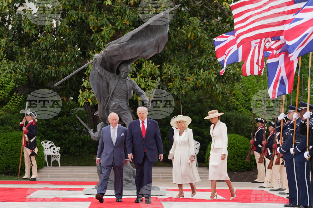 US Britain Royal Visit Trump