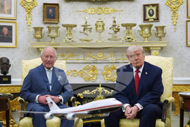 US Britain Royal Visit Trump