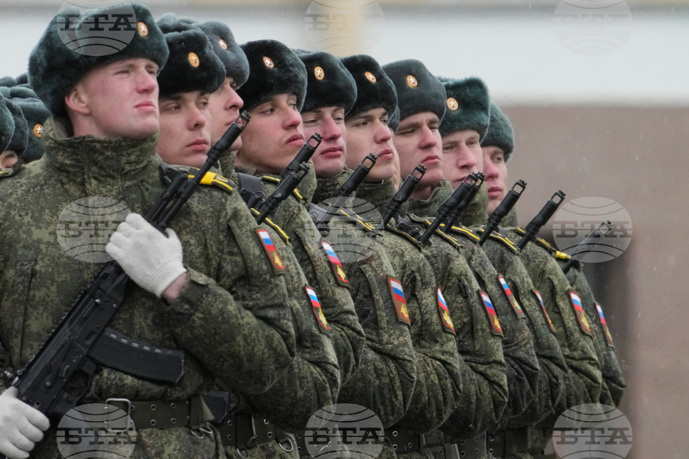 Russia Victory Day Parade Rehearsal