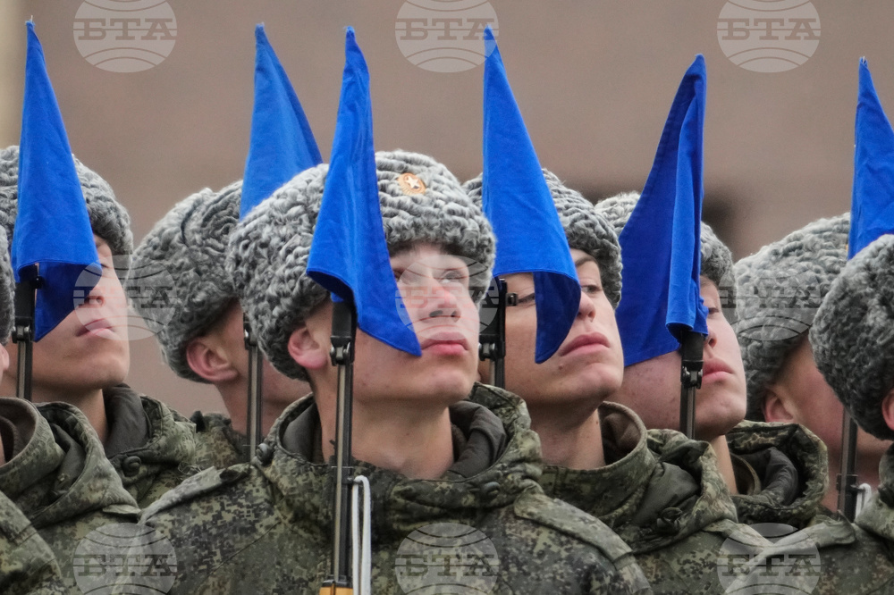 Russia Victory Day Parade Rehearsal