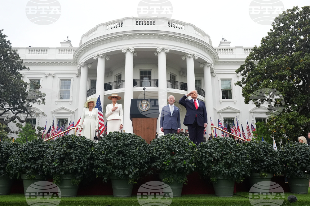 US Britain Royal Visit Trump