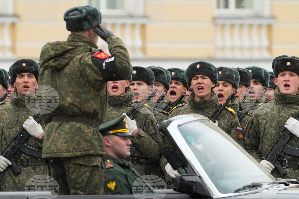 Russia Victory Day Parade Rehearsal