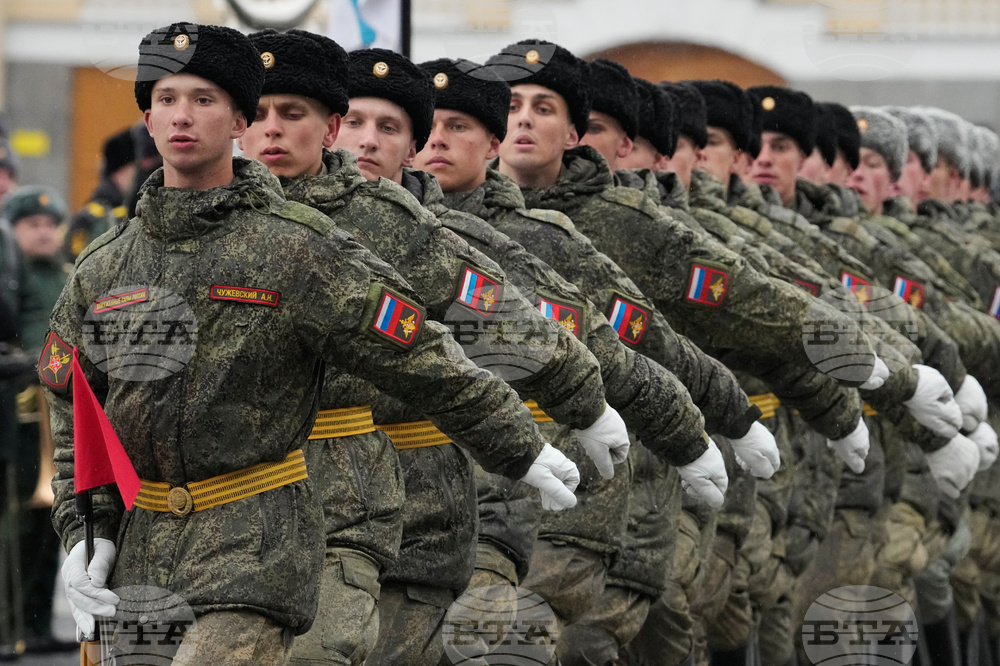 Russia Victory Day Parade Rehearsal