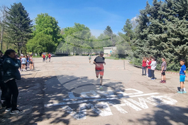 Търговище - пролетен лекоатлетически крос - надпревара за ученици