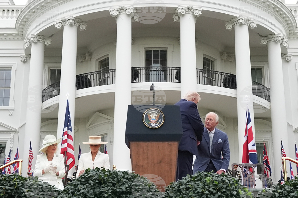 US Britain Royal Visit Trump