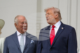 Trump US Britain Royal Visit