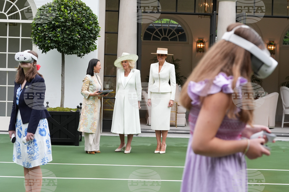 US Britain Royal Visit Trump