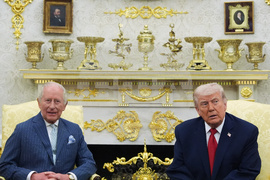 US Britain Royal Visit Trump