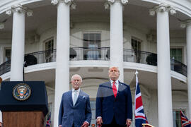 US Britain Royal Visit Trump