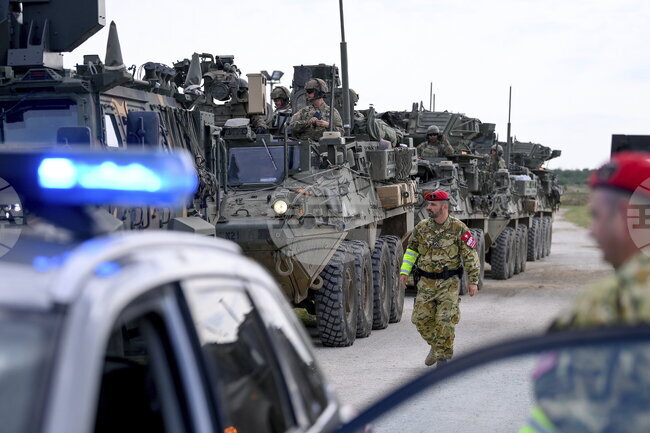 Hungary U.S. Military Patrol