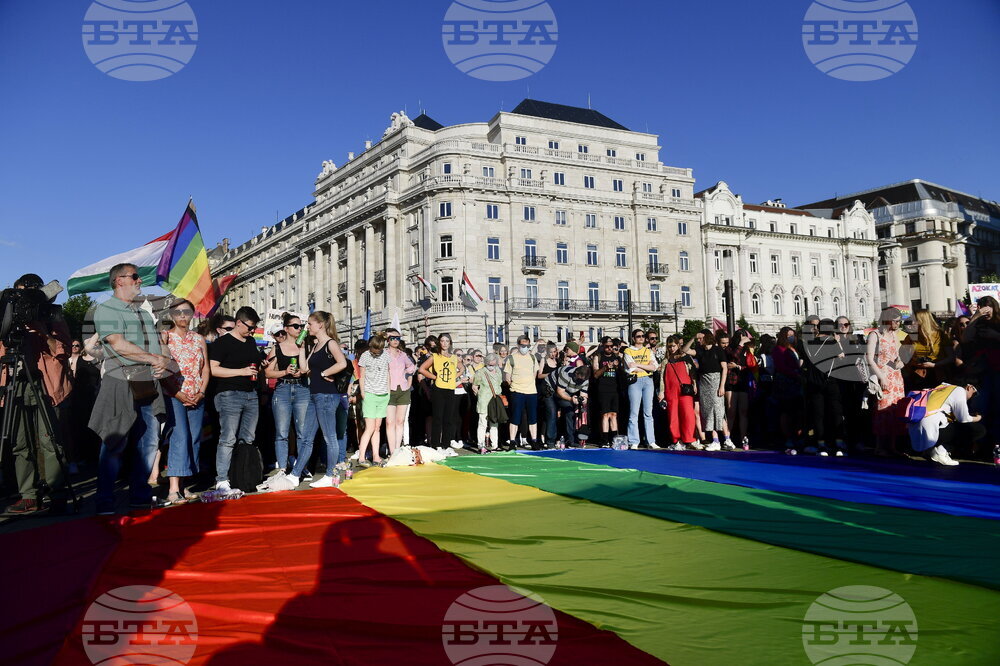 Hungary LGBT Demonstration