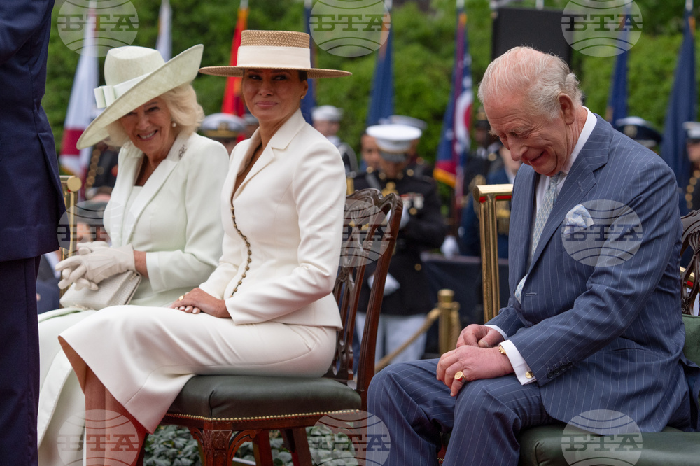 APTOPIX Trump US Britain Royal Visit