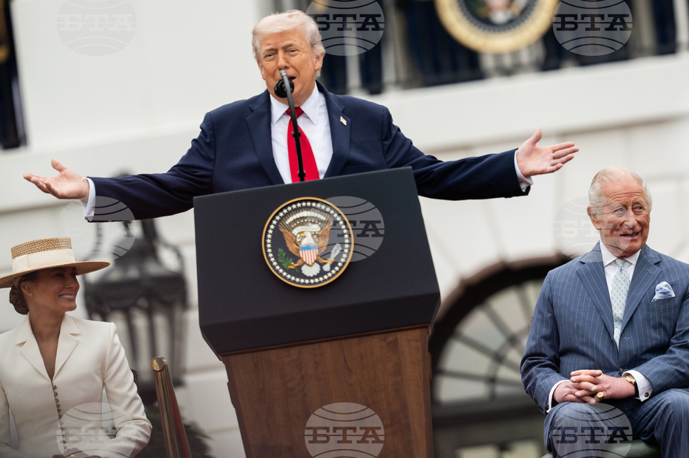 US Britain Royal Visit Trump