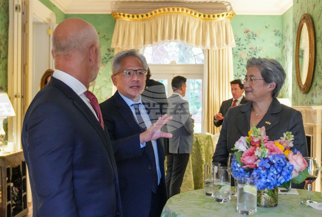 US Britain Royal Visit Blair House