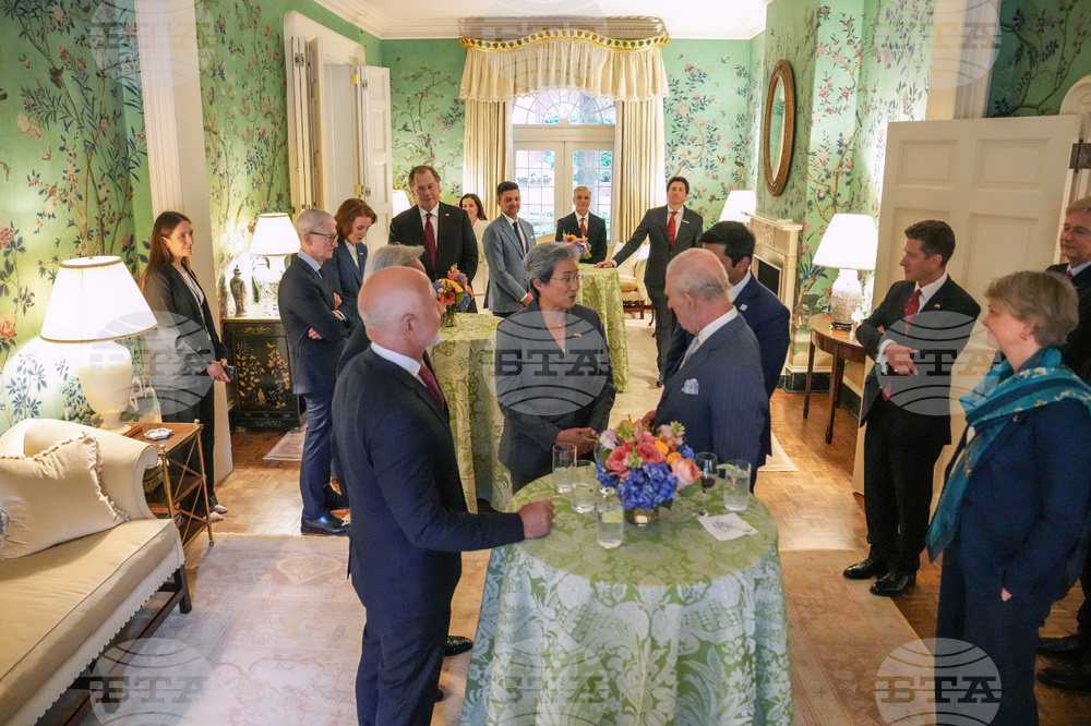 US Britain Royal Visit Blair House