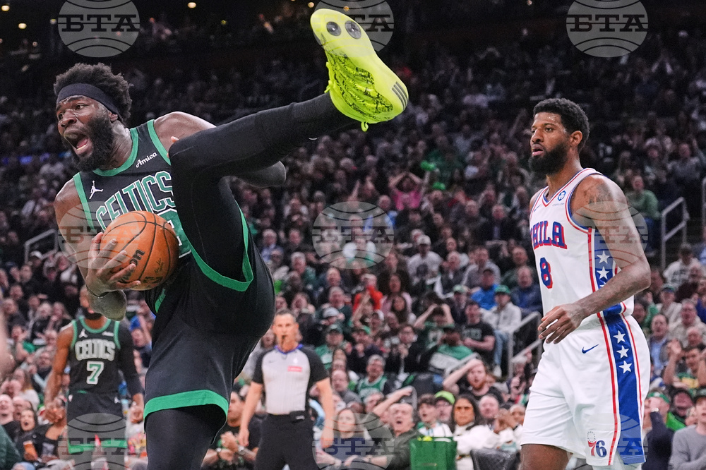 76ers Celtics Basketball