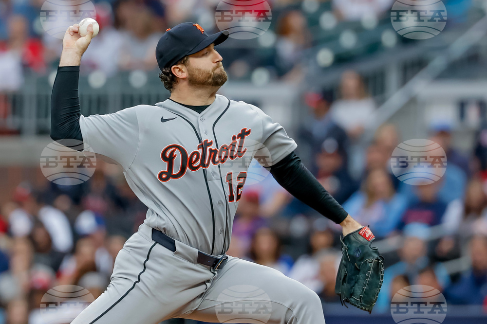 Tigers Braves Baseball