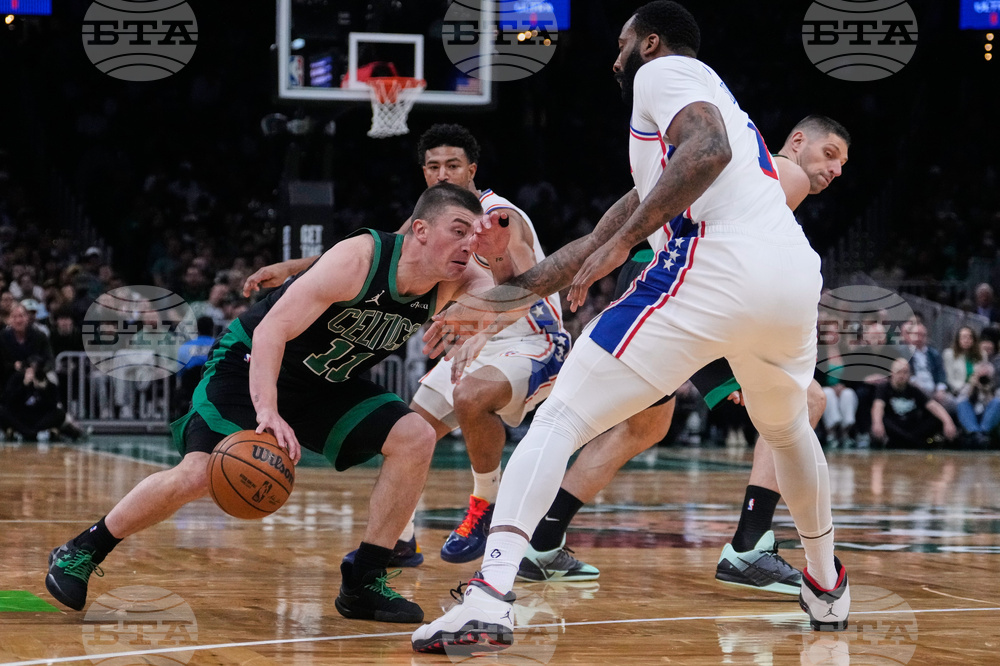76ers Celtics Basketball