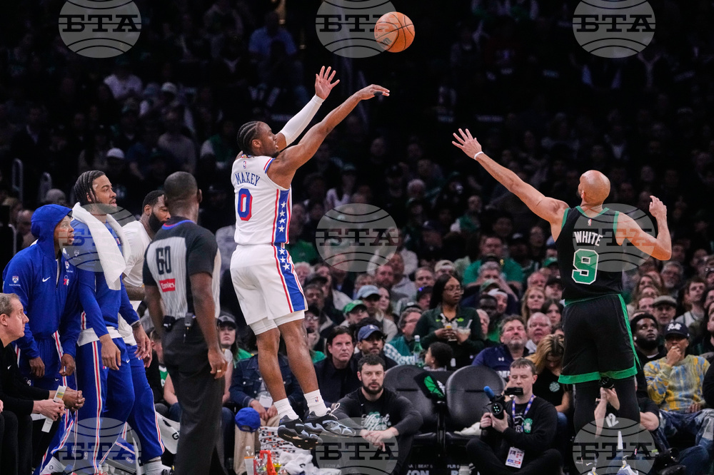 76ers Celtics Basketball