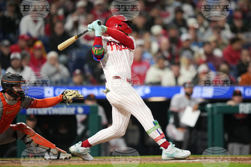 Giants Phillies Baseball