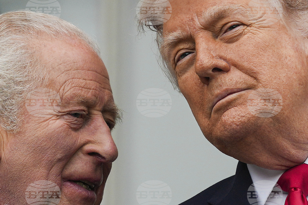 APTOPIX US Britain Royal Visit Trump