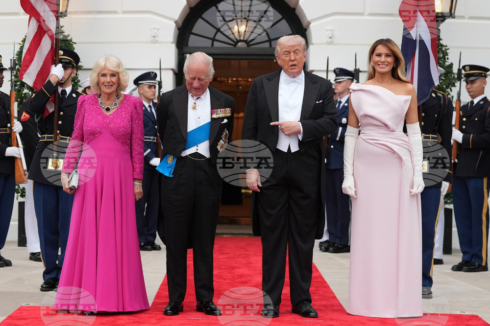 APTOPIX US Britain Royal Visit Trump