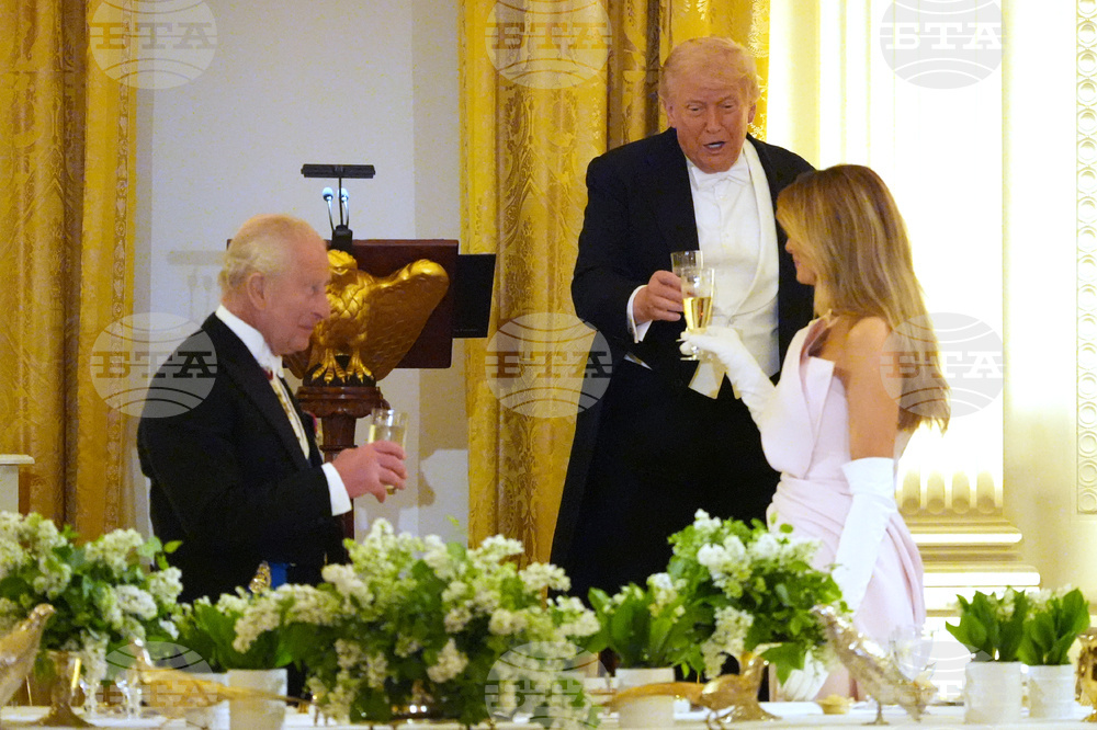 APTOPIX US Britain Royal Visit Trump