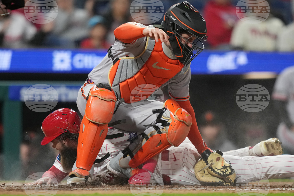 Giants Phillies Baseball