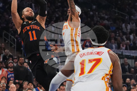 Hawks Knicks Basketball
