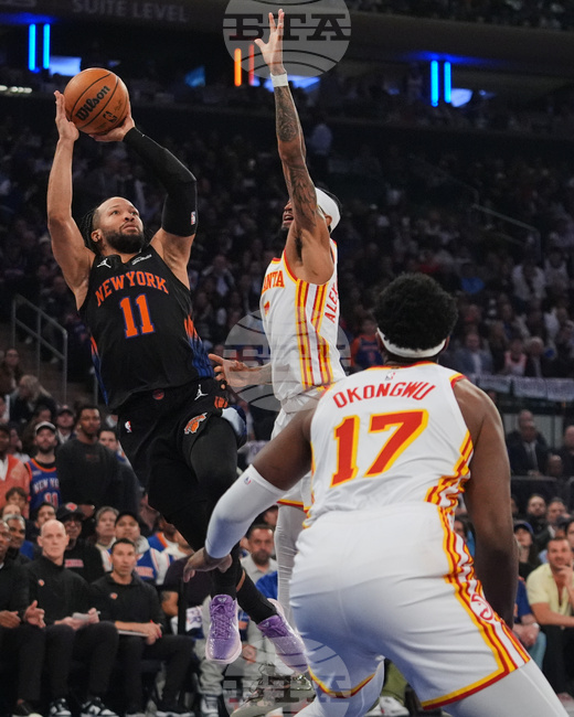 Hawks Knicks Basketball