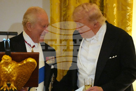 US Britain Royal Visit Trump