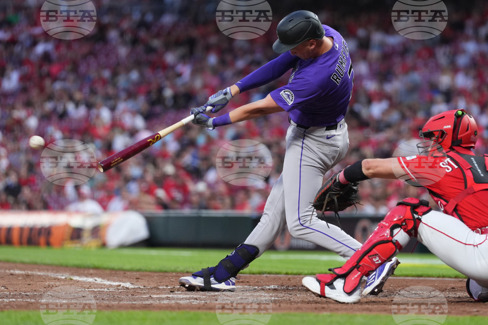 Rockies Reds Baseball