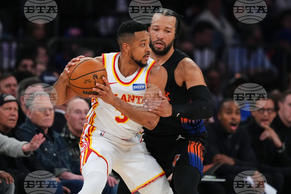 Hawks Knicks Basketball