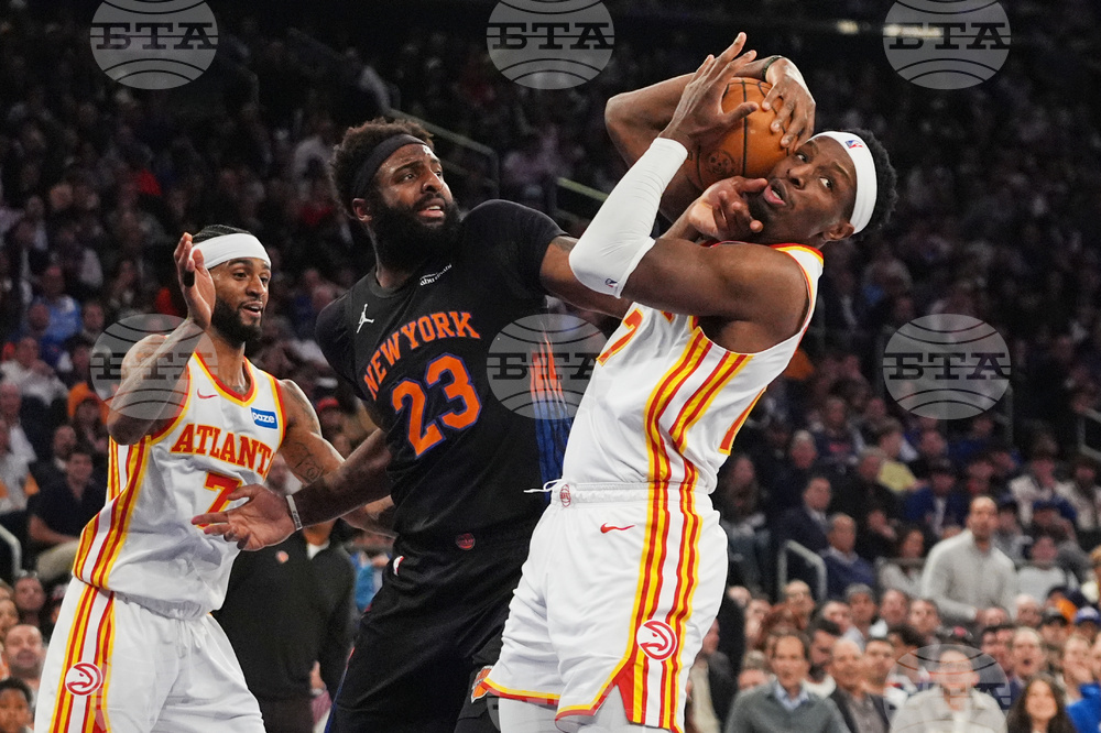 Hawks Knicks Basketball