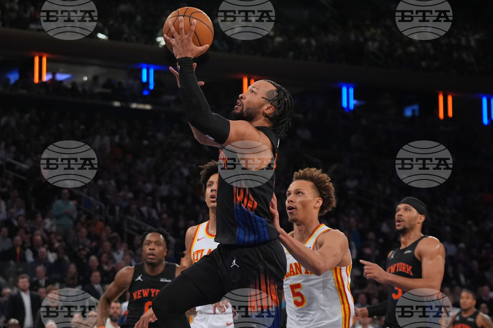 Hawks Knicks Basketball