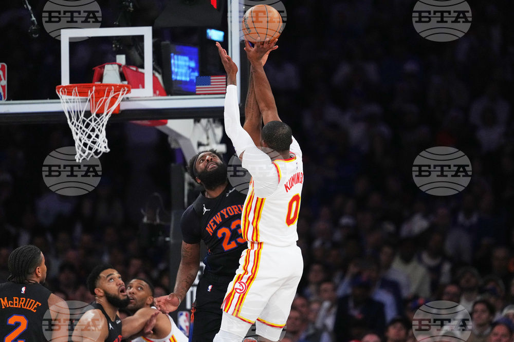 Hawks Knicks Basketball