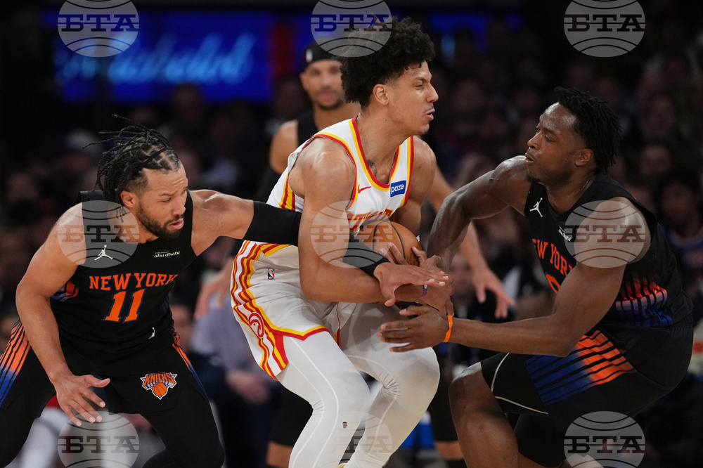 Hawks Knicks Basketball