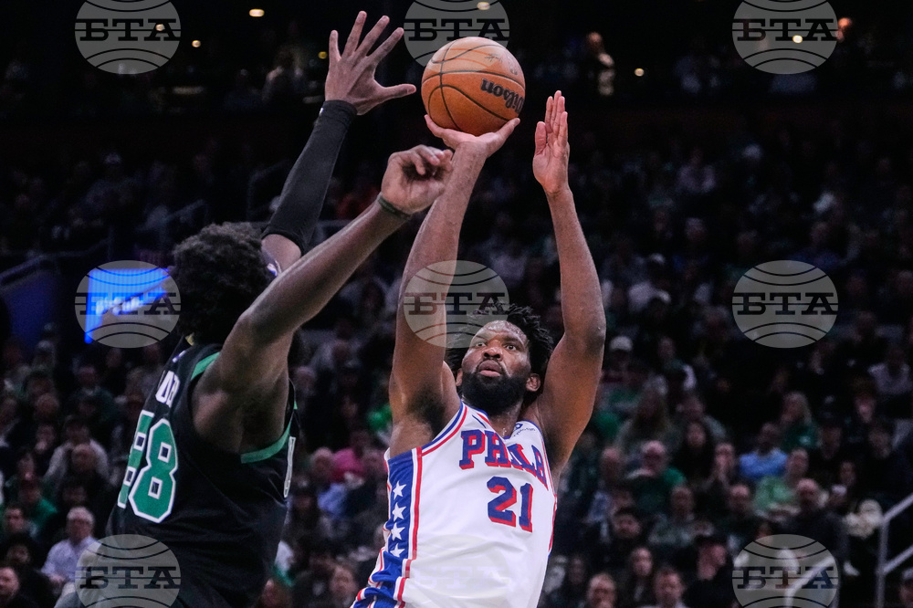 76ers Celtics Basketball