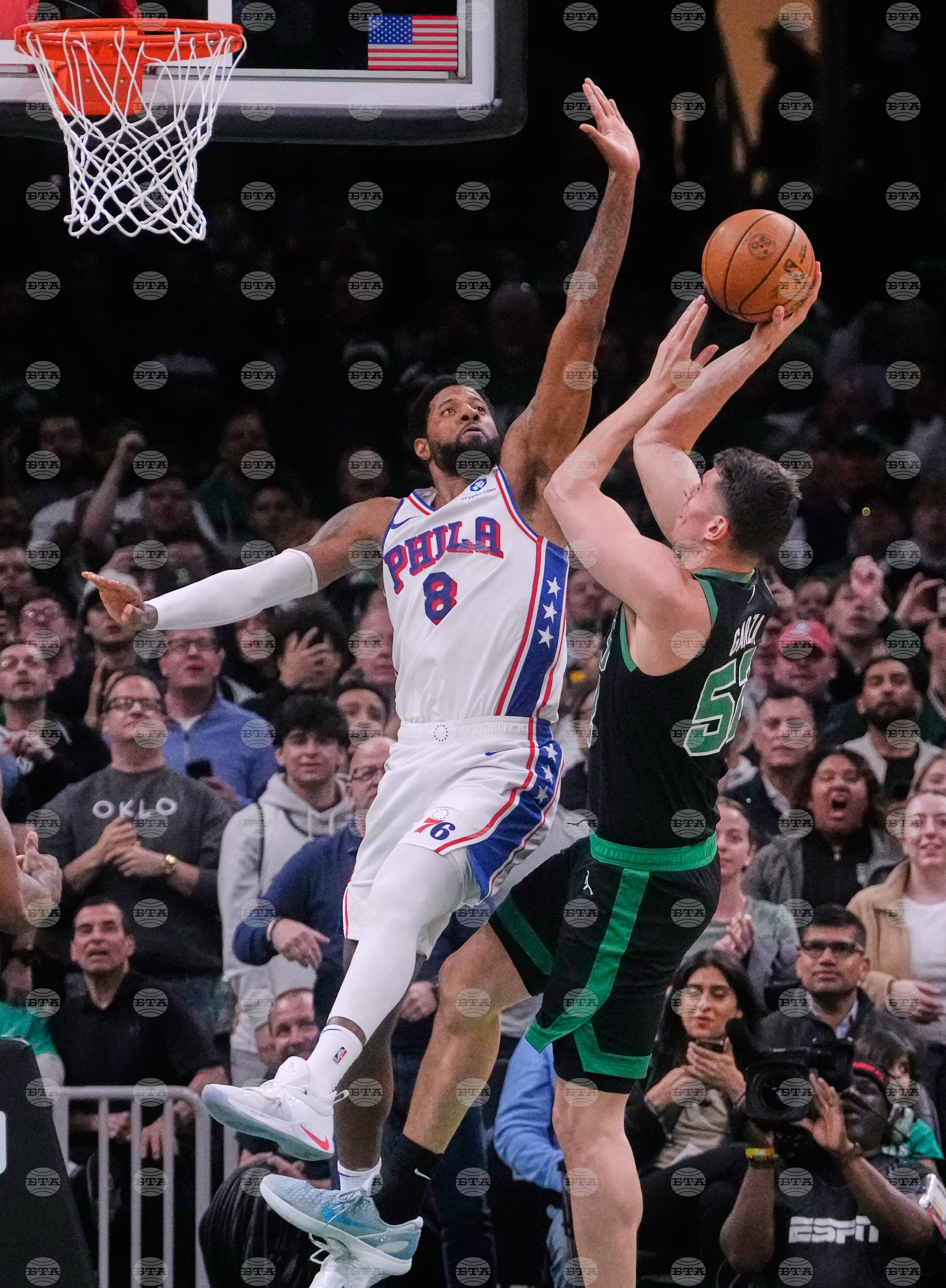 76ers Celtics Basketball