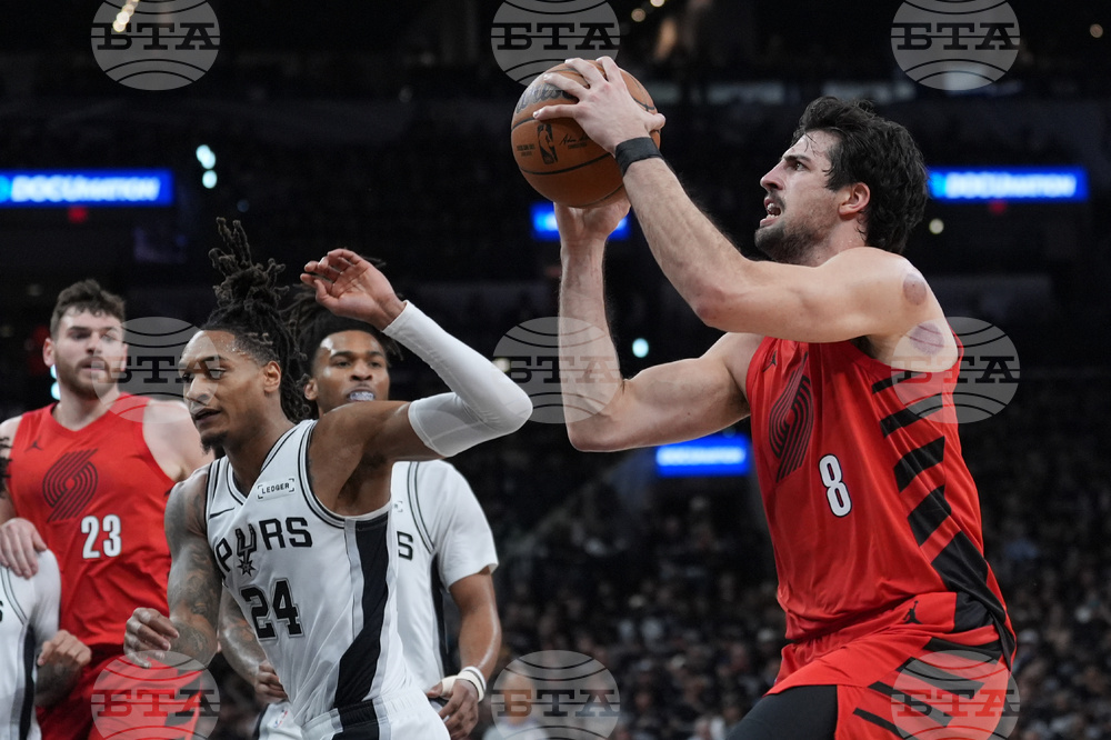 Trail Blazers Spurs Basketball