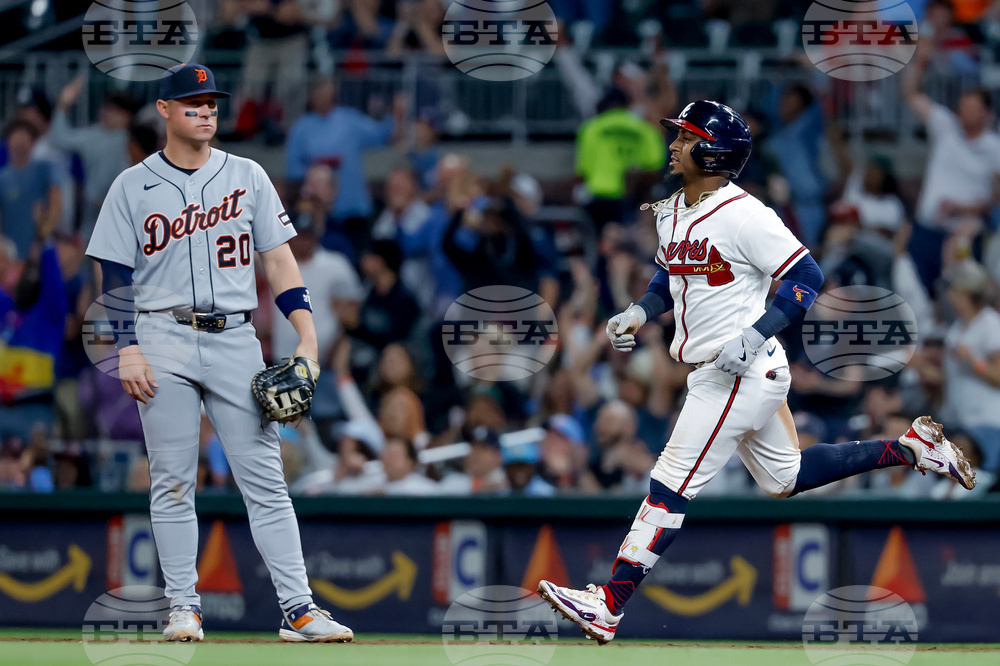 Tigers Braves Baseball