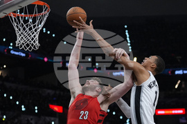 Trail Blazers Spurs Basketball