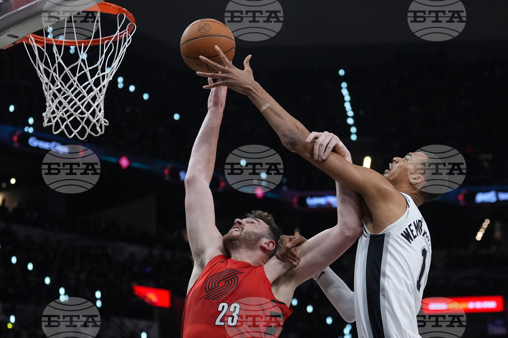 Trail Blazers Spurs Basketball