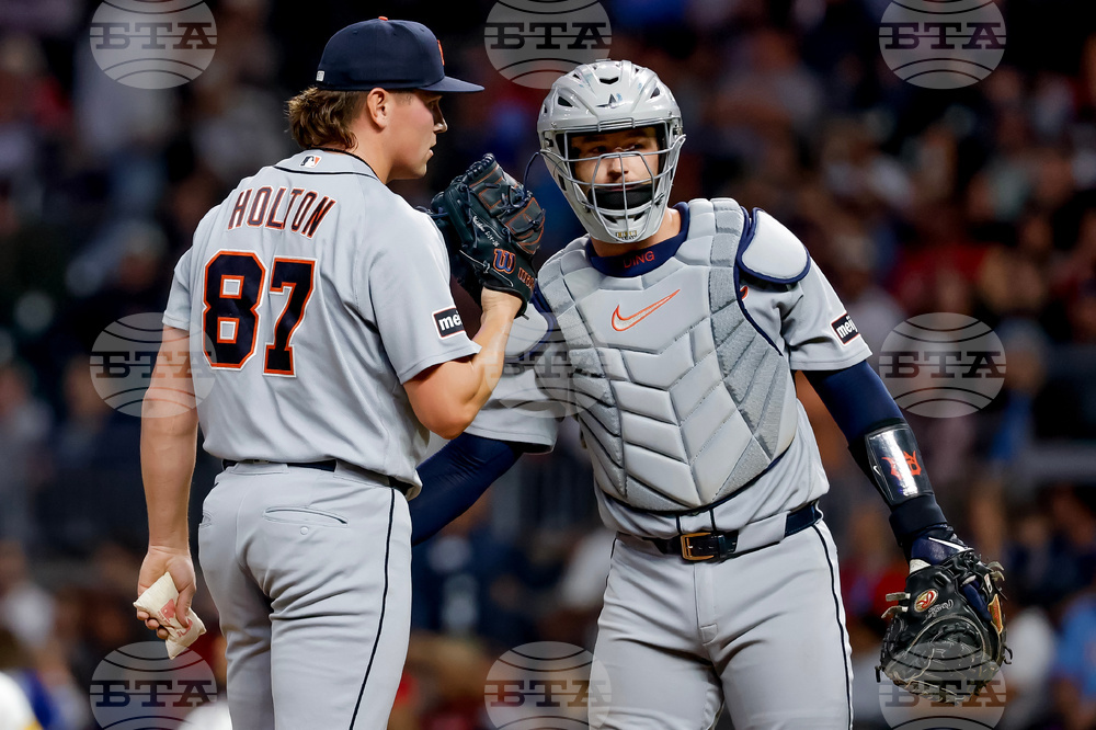 Tigers Braves Baseball