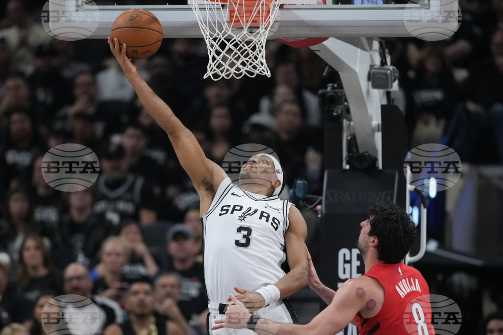 Trail Blazers Spurs Basketball