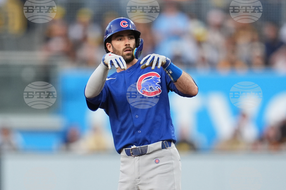 Cubs Padres Baseball